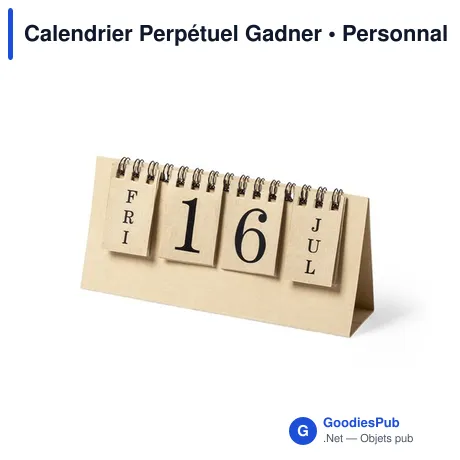 Calendrier Perpétuel Gadner