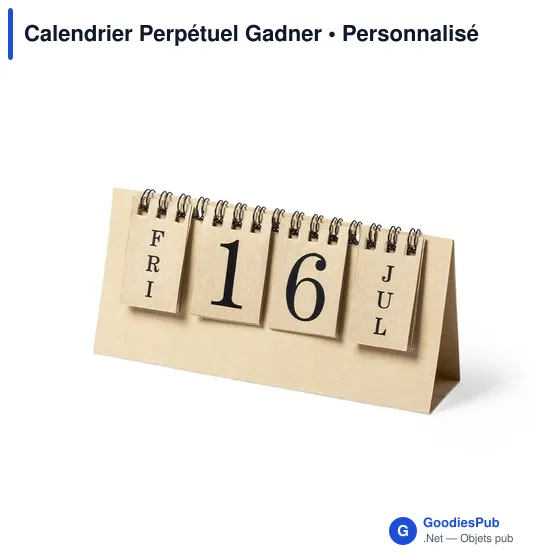 Calendrier Perpétuel Gadner - Image 1