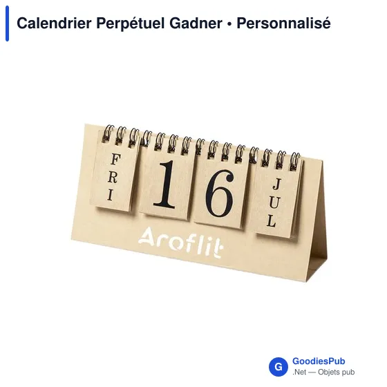 Calendrier Perpétuel Gadner - Image 2