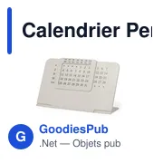 Calendrier Perpétuel Zegler - Miniature 1