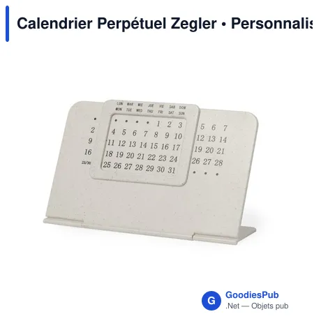 Calendrier Perpétuel Zegler
