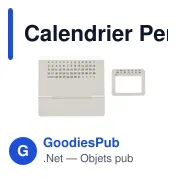 Calendrier Perpétuel Zegler - Miniature 2