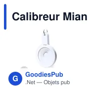 Calibreur Miant personnalisable avec logo pour objets publicitaires - Miniature 1
