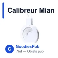 Calibreur Miant personnalisable avec logo pour objets publicitaires - Miniature 3