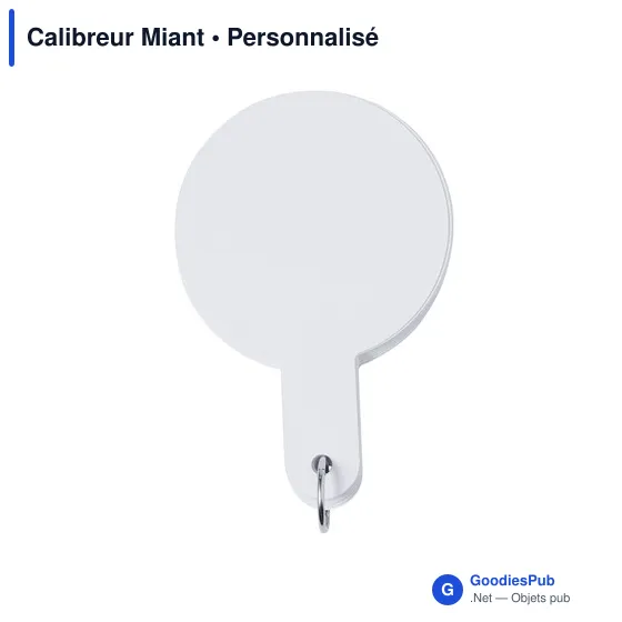Calibreur Miant personnalisable avec logo pour objets publicitaires - Image 4