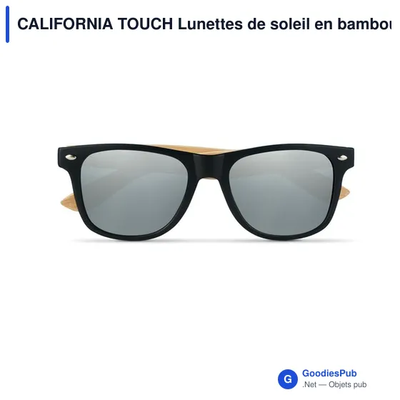 CALIFORNIA TOUCH Lunettes de soleil en bambou. - Image 12