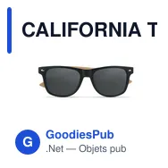 CALIFORNIA TOUCH Lunettes de soleil en bambou. - Miniature 4