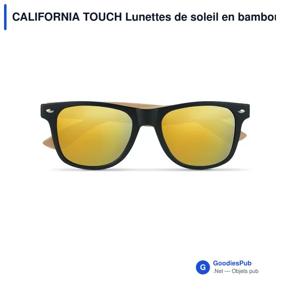 CALIFORNIA TOUCH Lunettes de soleil en bambou. - Image 7
