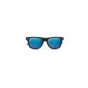 Variante bleu - CALIFORNIA TOUCH Lunettes de soleil en bambou.