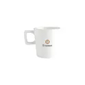 Variante blanc - Mug en céramique personnalisable Calvin avec logo