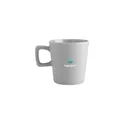 Variante gris - Mug en céramique personnalisable Calvin avec logo