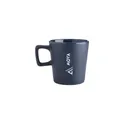 Variante bleu marine - Mug en céramique personnalisable Calvin avec logo