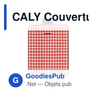 CALY Couverture polaire RPET 150 gr - Miniature 2