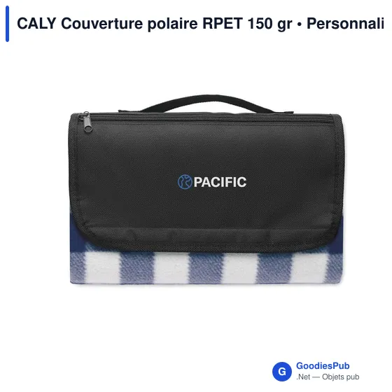 CALY Couverture polaire RPET 150 gr - Image 12