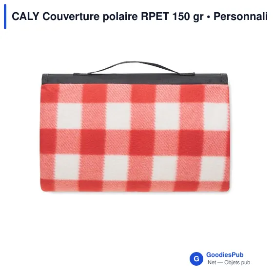 CALY Couverture polaire RPET 150 gr - Image 3