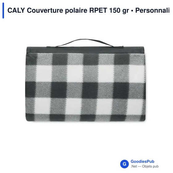 CALY Couverture polaire RPET 150 gr - Image 7