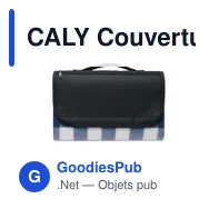 CALY Couverture polaire RPET 150 gr - Miniature 9