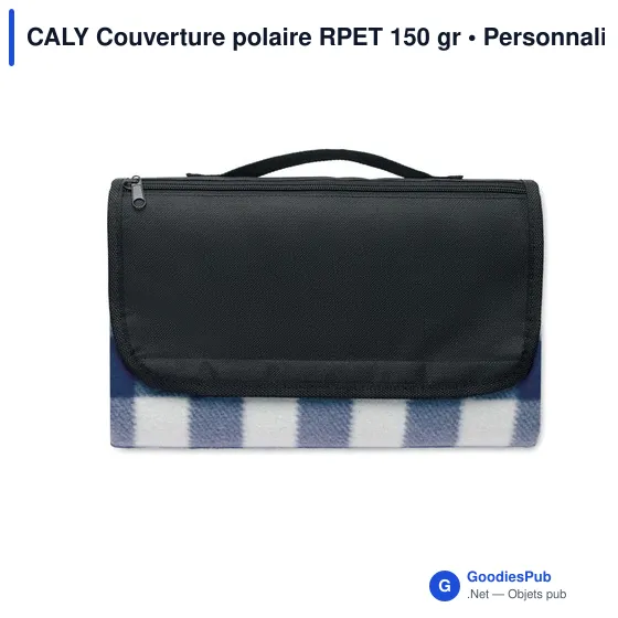 CALY Couverture polaire RPET 150 gr - Image 9