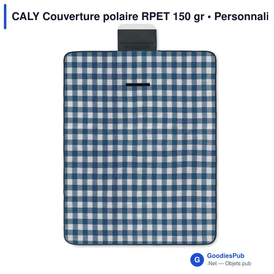 CALY Couverture polaire RPET 150 gr - Image 10