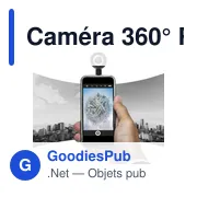 Caméra 360° personnalisable Ribben pour un logo impactant - Miniature 6