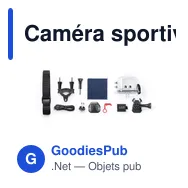 Caméra sportive personnalisable 360° avec logo - Logans - Miniature 4