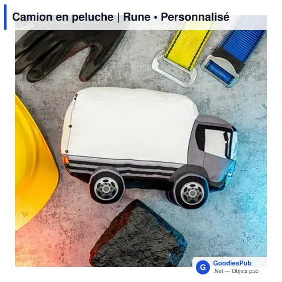 Camion en peluche | Rune - Image 2