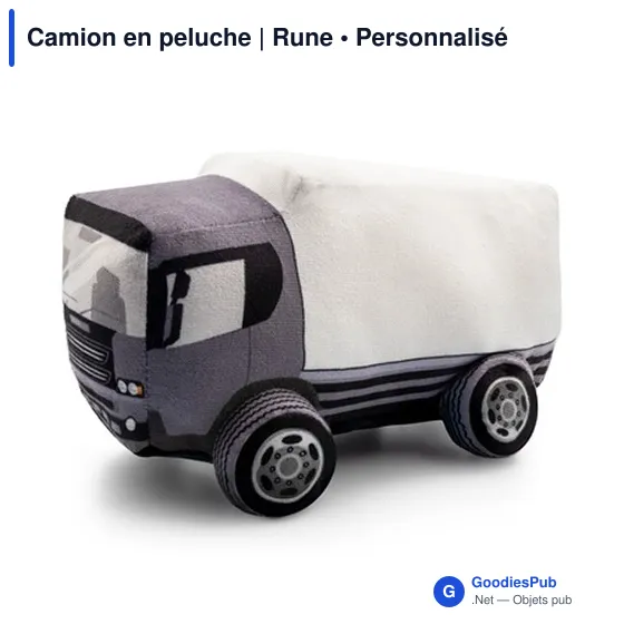 Camion en peluche | Rune - Image 3