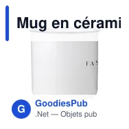 Mug en céramique personnalisable Campfire 320 ml avec logo - Miniature 1