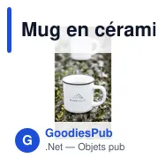 Mug en céramique personnalisable Campfire 320 ml avec logo - Miniature 3