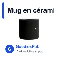 Mug en céramique personnalisable Campfire 320 ml avec logo - Miniature 7