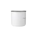 Variante blanc - Mug en céramique personnalisable Campfire 320 ml avec logo