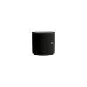 Variante noir - Mug en céramique personnalisable Campfire 320 ml avec logo