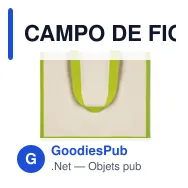 CAMPO DE FIORI Sac de courses en toile jute et - Miniature 10