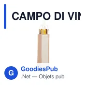 CAMPO DI VINO Sac en jute pour une bouteille - Miniature 3