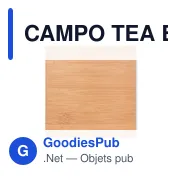 CAMPO TEA Boîte à thé en bambou - Miniature 2
