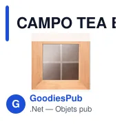 CAMPO TEA Boîte à thé en bambou - Miniature 3