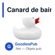 Canard de bain personnalisable avec logo - Alysson - Miniature 8
