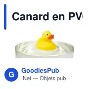 Canard en PVC Mirta - Miniature 4