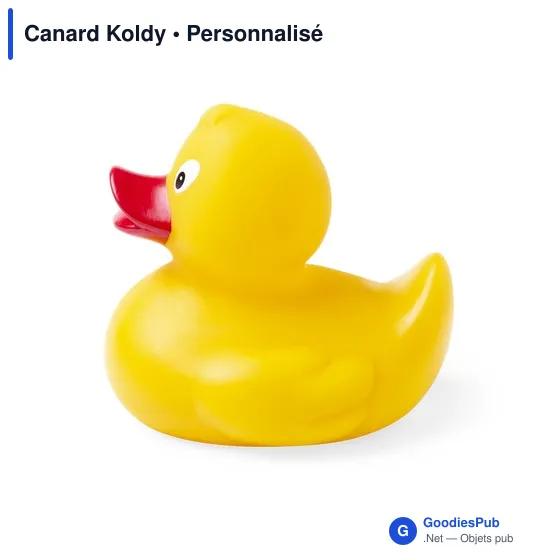 Canard Koldy personnalisable en PVC avec logo pour loisirs - Image 12