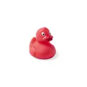 Variante rouge - Canard Koldy personnalisable en PVC avec logo pour loisirs