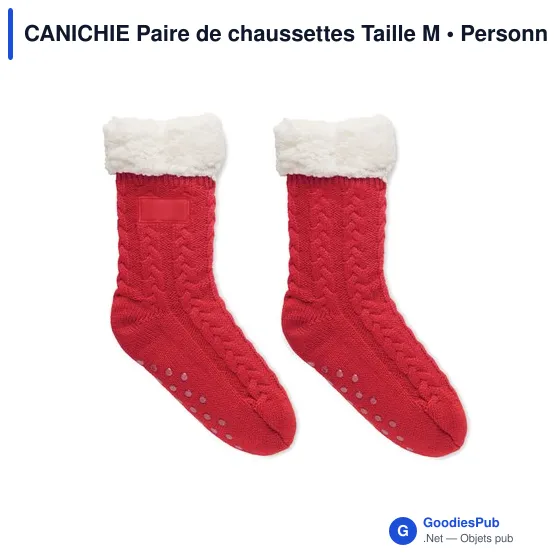 Chaussons personnalisables avec logo pour entreprises - Image 2