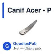 Canif Acer - Miniature 3