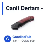 Canif Dertam - Miniature 2
