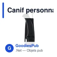 Canif personnalisable en acier inoxydable avec logo - modèle Anne - Miniature 1