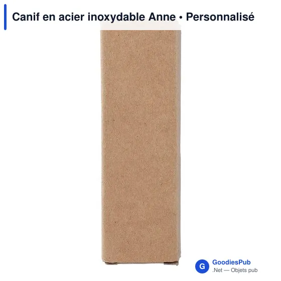 Canif personnalisable en acier inoxydable avec logo - modèle Anne - Image 9