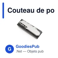 Couteau de poche multifonctions personnalisable avec logo - Campello - Miniature 2