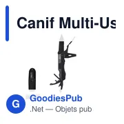 Canif Multi-Usages Eliana - Miniature 1