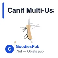 Canif Multi-Usages Kasuki - Miniature 1