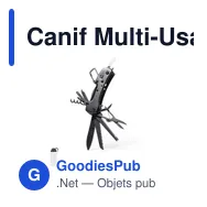 Canif Multi-Usages Komit - Miniature 1