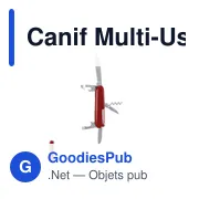 Canif Multi-Usages Mansni - Miniature 1